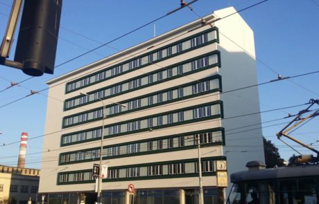 2015 - Realizace úspor energie vč. rekonstrukce střechy Policie ČR Brno, Cejl