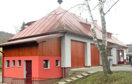 2013 - Stavební úpravy obecního úřadu Lhota u Vsetína